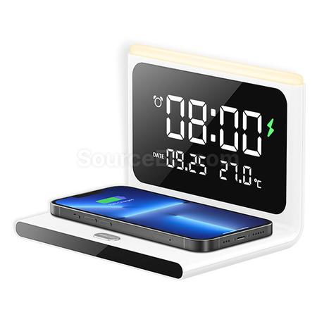 Customization Multi-function Digital Perpetual Calendar with Wireless Charger Corporate Gifts