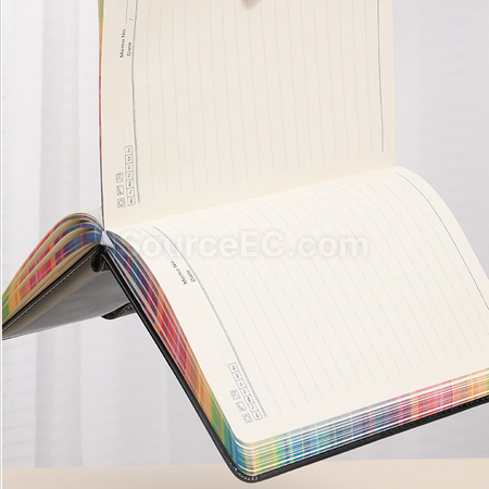 Customization Laser Colored Leather Notebook Corporate Gifts