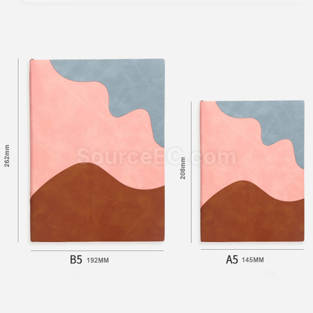 Customization Soft PU  Notebook Stationery Set Corporate Gifts