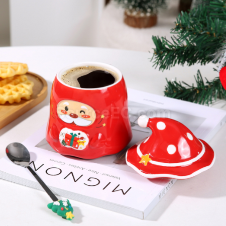 Customization Christmas Cup Ceramic Cup Corporate Gifts