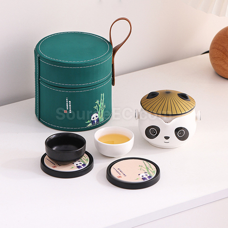 Customization Panda Tea Set Corporate Gifts