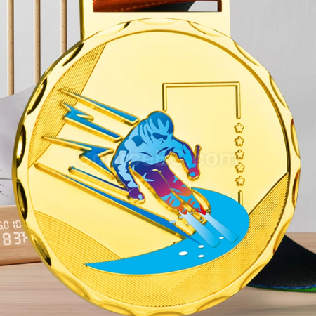 Customization Ski Medal Corporate Gifts