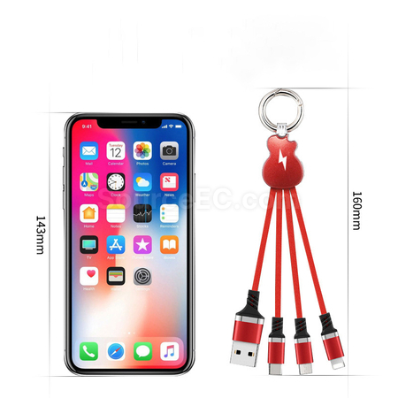 Customization Three In One Data Cable Corporate Gifts