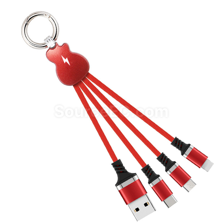Customization Three In One Data Cable Corporate Gifts