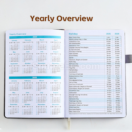 Customization PU Daily Planner Notebook Corporate Gifts