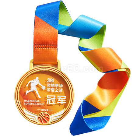 Customization Basketball Metal Medal Corporate Gifts