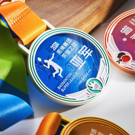 Customization Badminton medals Corporate Gifts