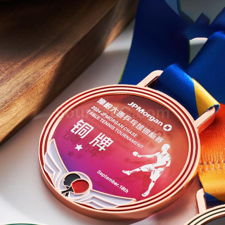 Customization Table Tennis Metal Medal Corporate Gifts