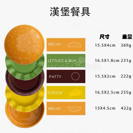 Customization Hamburg Ceramic Tableware Corporate Gifts