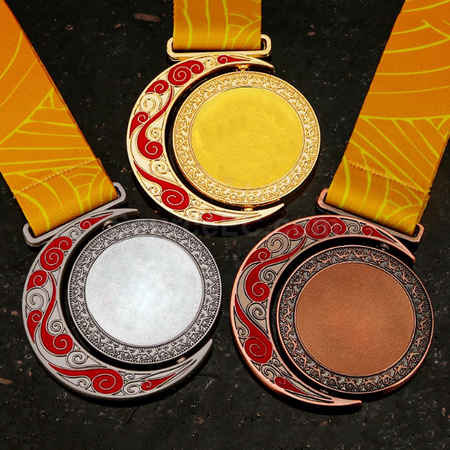 Customization Hollow Rotating Metal Medal Corporate Gifts