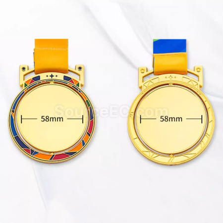 Customization Hollow Rotating Metal Medal Corporate Gifts