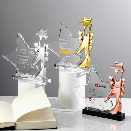 Customization Star Crystal Award Seat Corporate Gifts