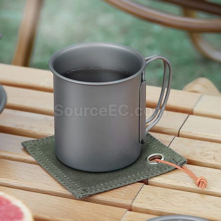 Customization Square Insulated Waterproof Canvas Coaster Corporate Gifts