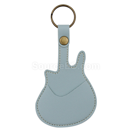 Customization Guitar Pick Holder Keychain Corporate Gifts