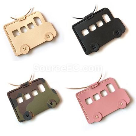 Customization Cute Bus ID Card Holder Corporate Gifts