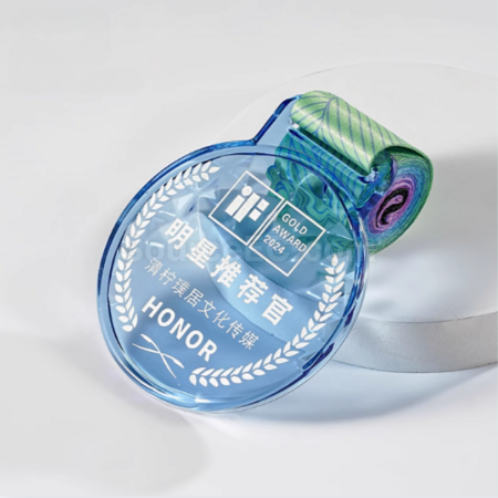 Customization Glass Medal Corporate Gifts