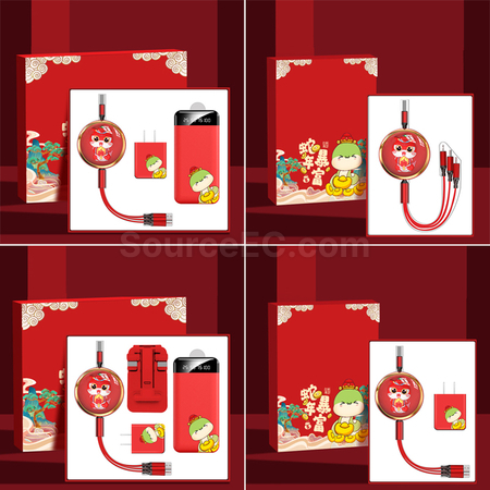 Customization 3 in 1 Retractable Quick Charge Data Line Corporate Gifts