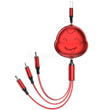 Customization 3 in 1 Retractable Quick Charge Data Line Corporate Gifts
