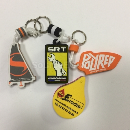 Customization EVA Keychain Corporate Gifts