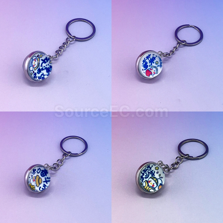 Customization Luminous Sphere Keychain Corporate Gifts