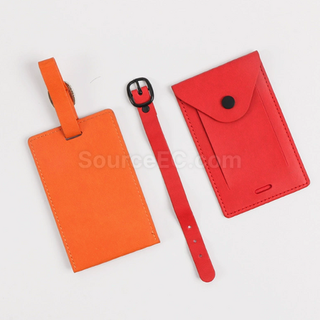 Customization PU Luggage Tag Corporate Gifts