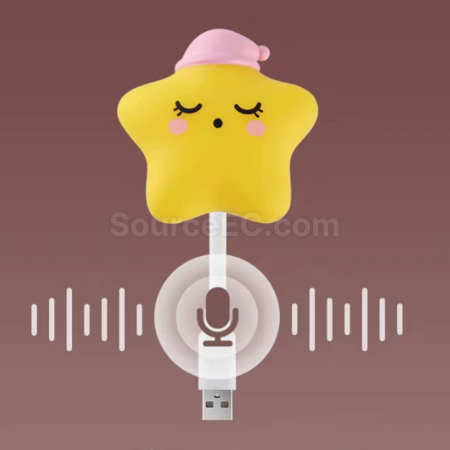 Customization Intelligent voice control, voice controlled night light, USB plug in Corporate Gifts