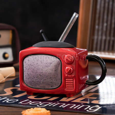 Customization TV Shape Coffee Mug Corporate Gifts
