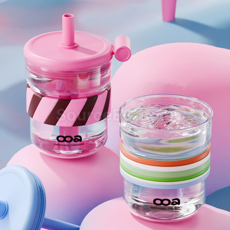 Customization Milk Tea Cup With Straw Corporate Gifts