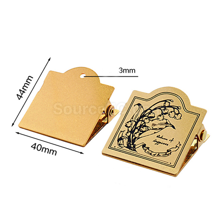 Customization Brass Clip Corporate Gifts