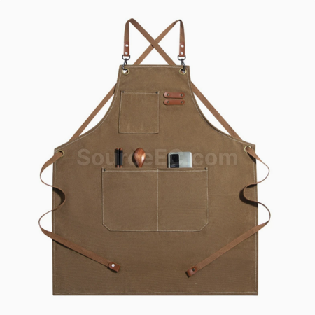 Customization Cross tied denim apron Corporate Gifts