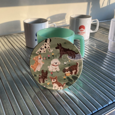 Customization Cute puppy coaster Corporate Gifts