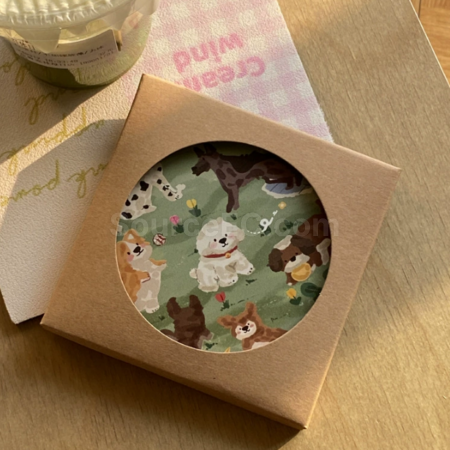 Customization Cute puppy coaster Corporate Gifts