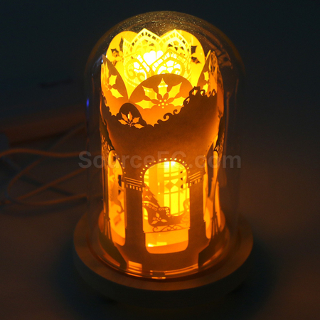 Customization Papercut Lamp with Castle Scenery Corporate Gifts