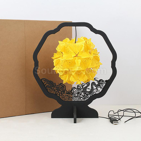 Customization Papercut Lamp with Romantic Scenery Corporate Gifts