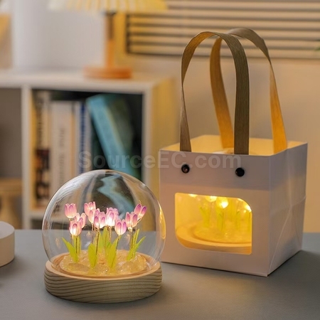 Customization Tulip Night Light Corporate Gifts