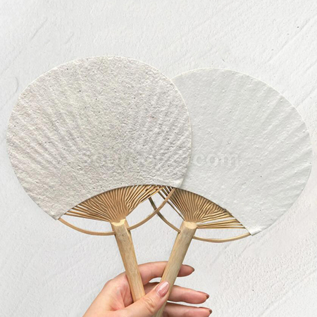 Customization Seed Paper Fan Corporate Gifts