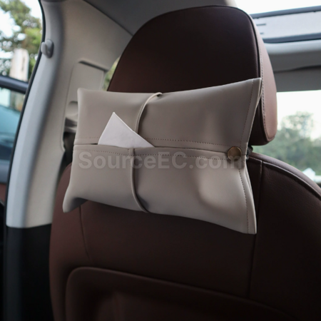 Customization Leather tissue cover Corporate Gifts