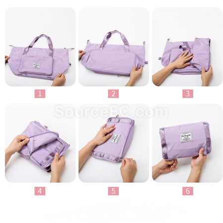 Customization Foldable And Expandable Large Capacity Travel Bag Corporate Gifts