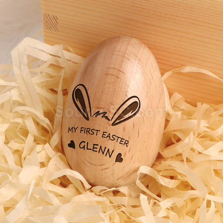 Customization Wooden Easter Egg Corporate Gifts