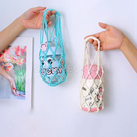 Customization Hand-Woven Water Cup Bag Corporate Gifts