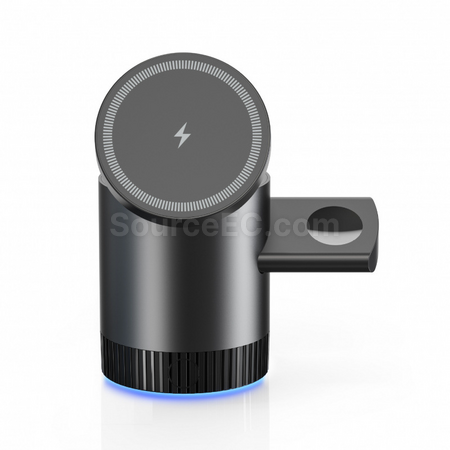 Customization Three-In-One Foldable Wireless Charger Corporate Gifts