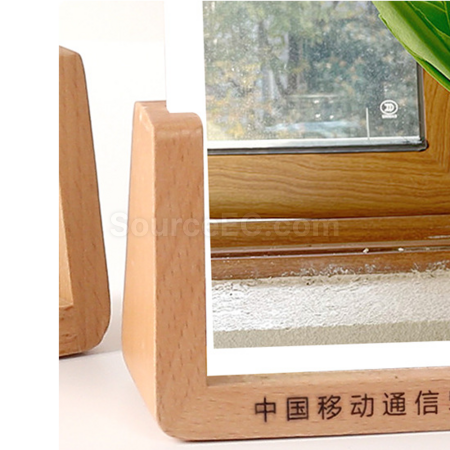 Customization  U-shaped Acrylic  Horizontal Photo Frame Corporate Gifts
