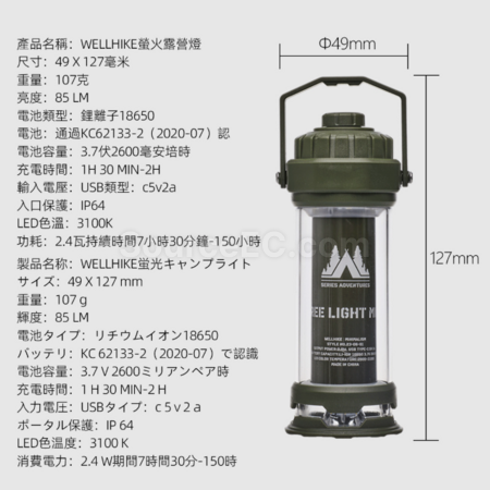 Customization Camping light Corporate Gifts