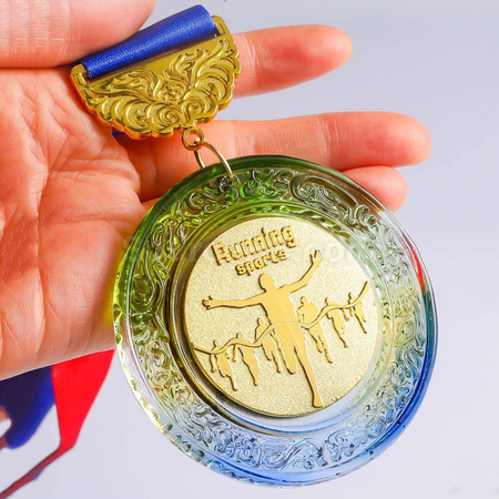 Running Metal Medal