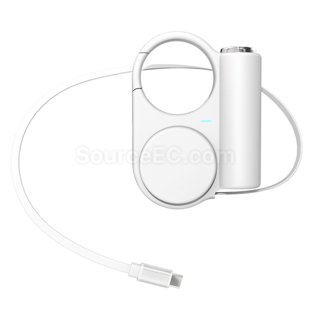 Customization Creative Retractable Mobile Power Bank With Built-in Wire Corporate Gifts
