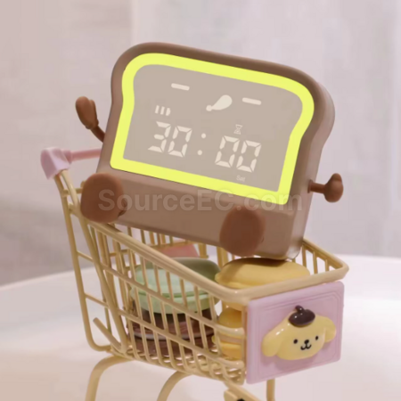 Customization Toast alarm clock Corporate Gifts