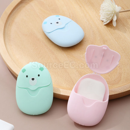 Portable soap paper