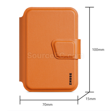 Customization Magnetic Card Holder Wireless Power Bank Corporate Gifts