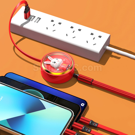 Customization Three In One Data Cable Corporate Gifts