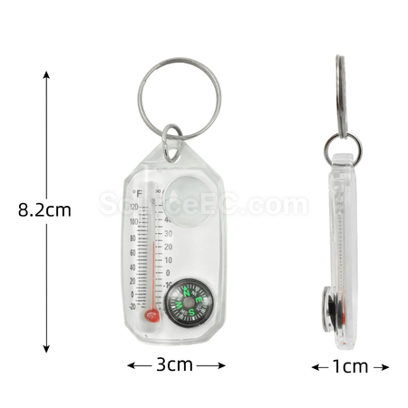 Customization Keychain Compass Corporate Gifts